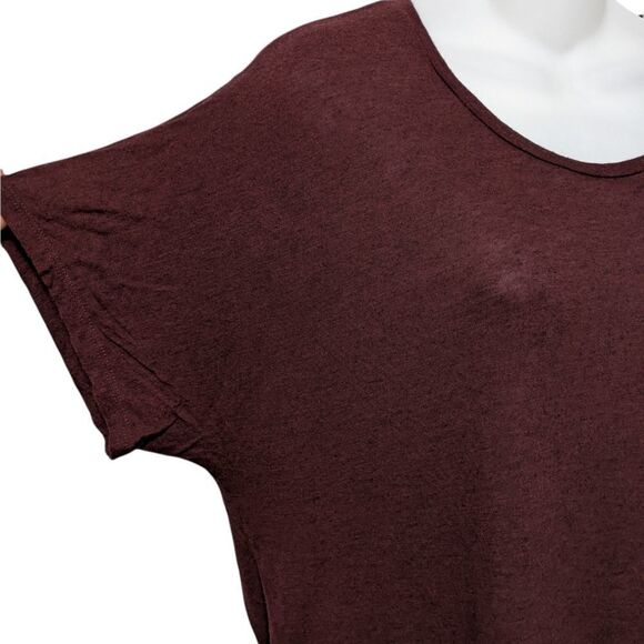 & OTHER STORIES Wool Blend Scoop Neck Short Sleeve Top 6 - Picture 2 of 7